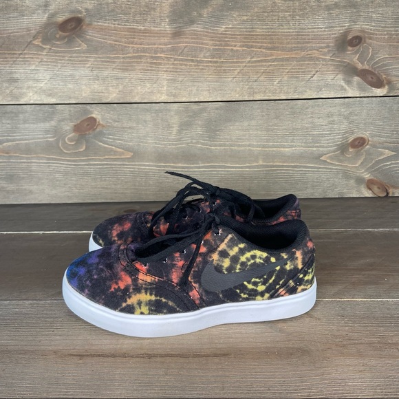 Nike Other - Nike sb check tie dye sneakers